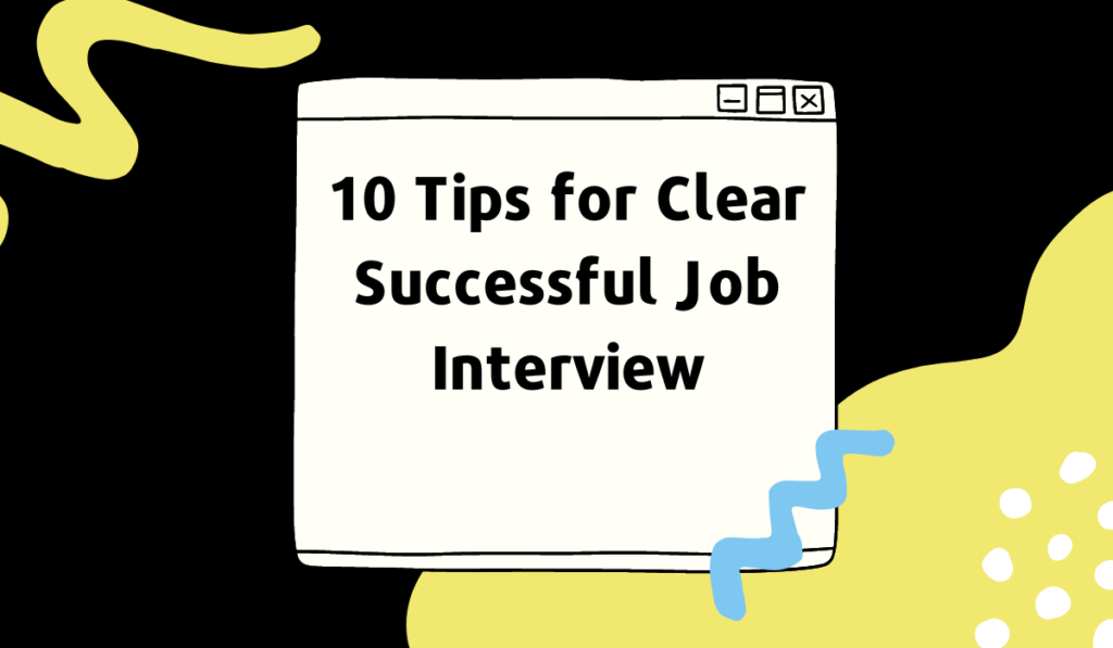 Tips for Successful Job Interview