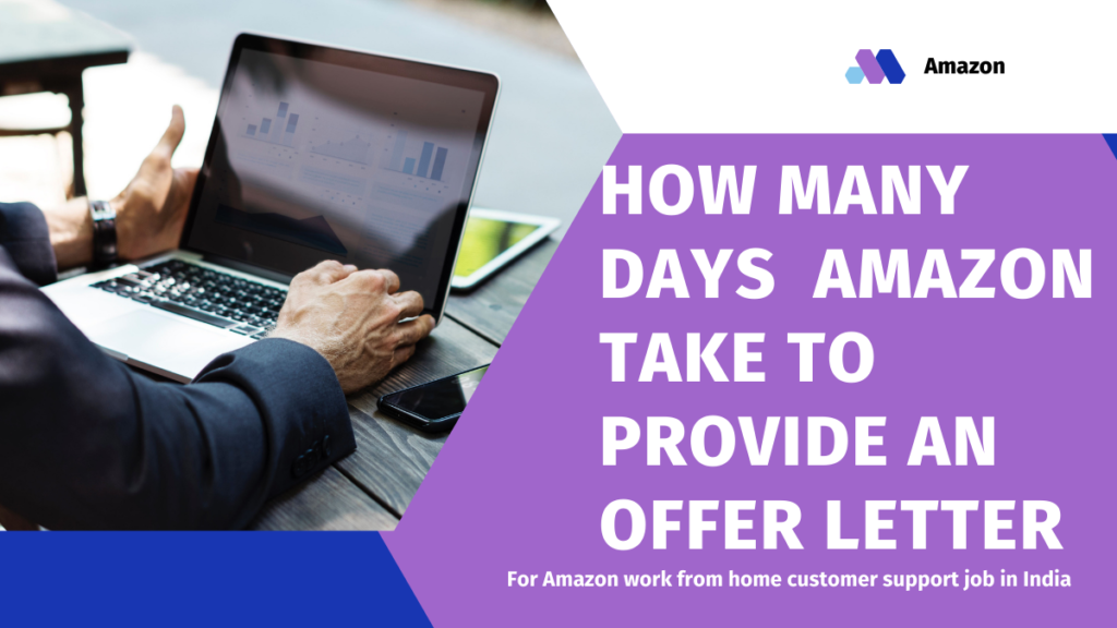 For Amazon work from home customer support job in India