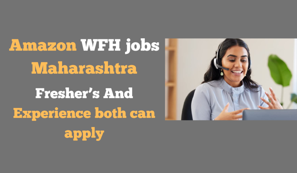 Amazon WFH jobs Maharashtra