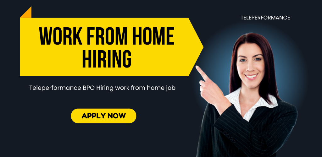 Customer Service Executive Teleperformance Work from Home