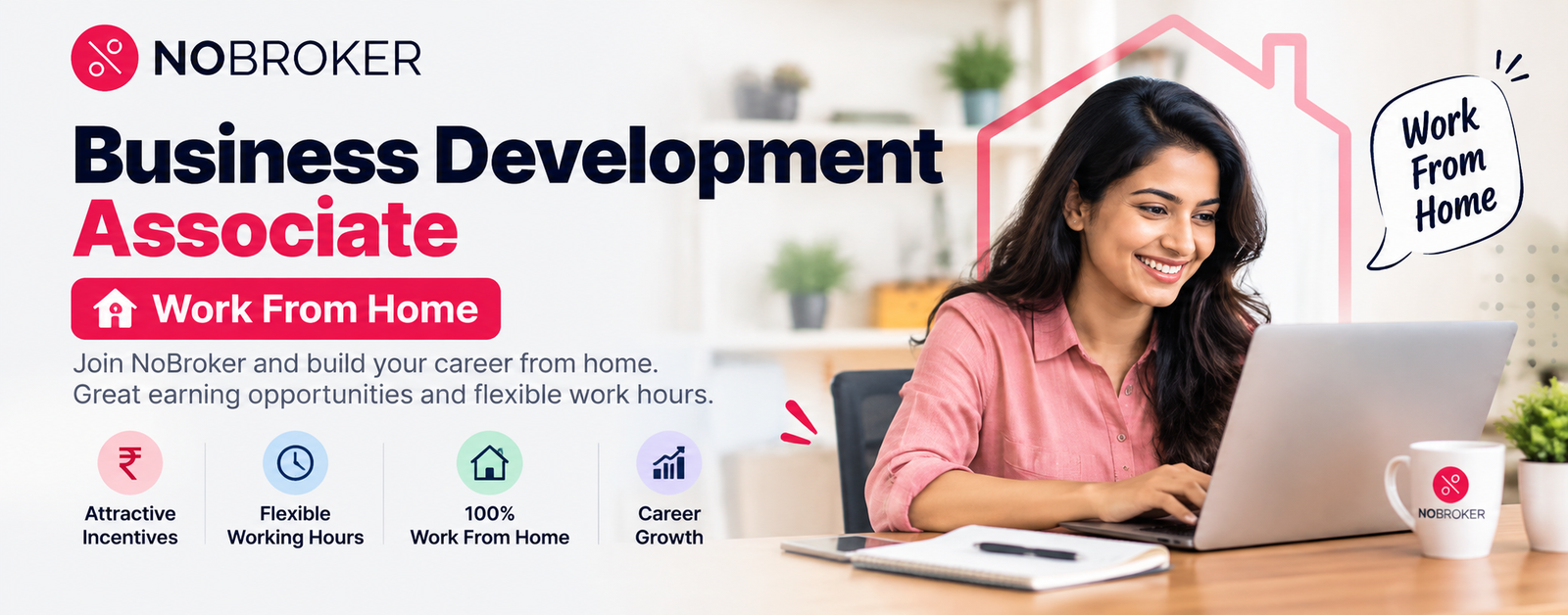 NoBroker work from home Business Development Associate job